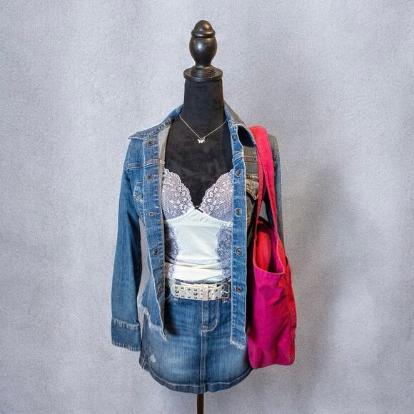 PINK Victoria’s Secret Y2K Logo Zip Closure Tote Bag - Picture 2 of 9